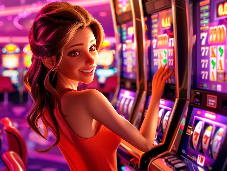 Antarmuka permainan arcade hoki234 di layar seluler dengan kontrol responsif