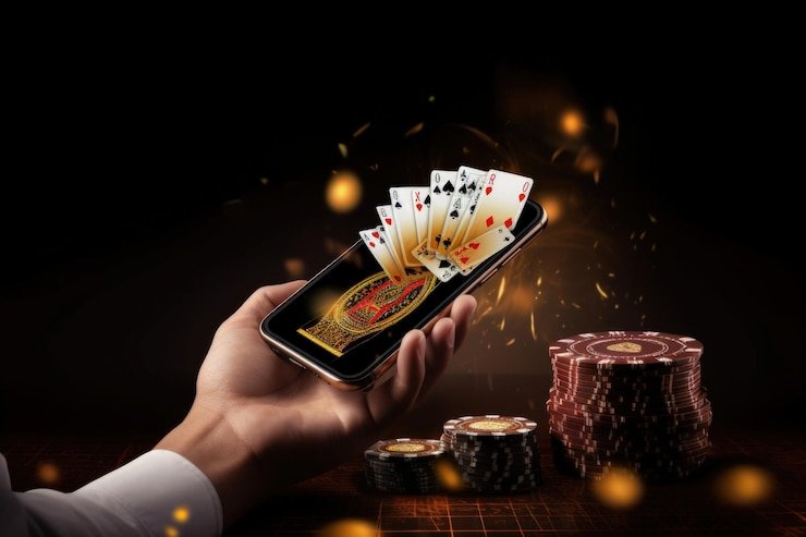 Antarmuka permainan Tarung Mesin di aplikasi mobile hoki234 dengan kontrol pertarungan responsif